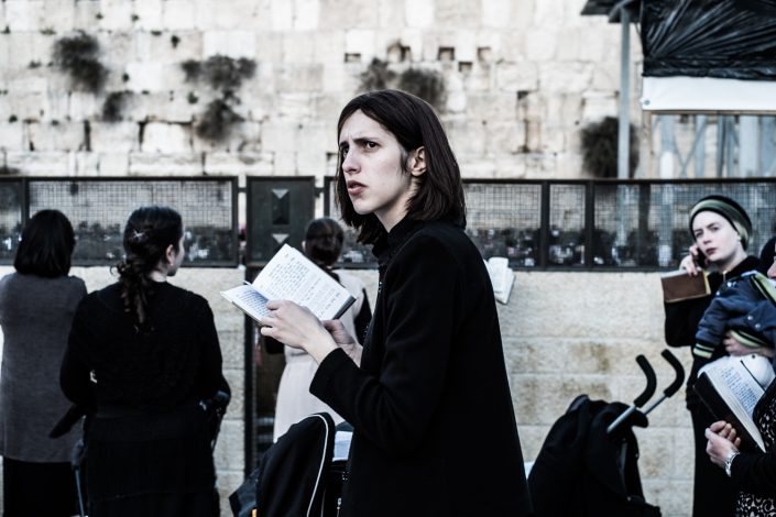 Among believers in Jerusalem by Remera Photographer