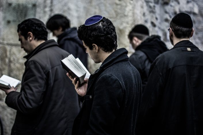 Among believers in Jerusalem by Remera Photographer