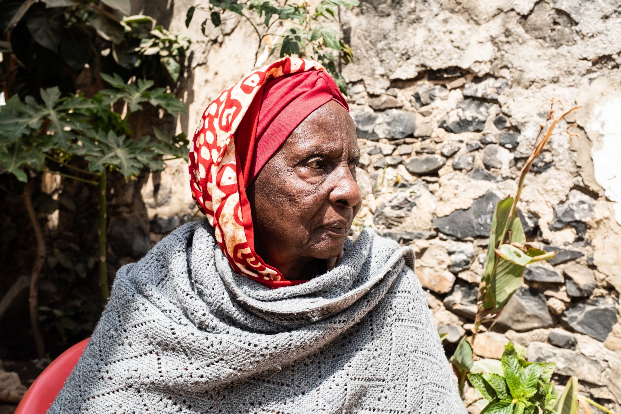 An old senegalese woman